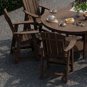 Heritage 7-Piece 60" Pub Counter Set - The Charming Bench Company