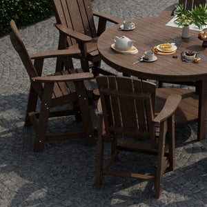 Heritage 7-Piece 60" Pub Counter Set - The Charming Bench Company