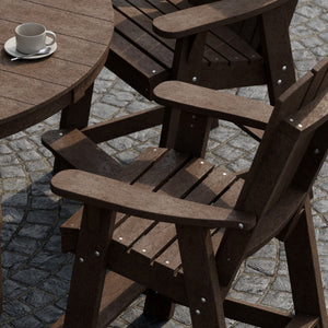 Heritage 7-Piece 60" Pub Counter Set - The Charming Bench Company