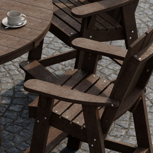 Heritage 7-Piece 60" Pub Counter Set - The Charming Bench Company