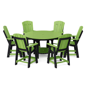 Heritage 7-Piece 60" Pub Counter Set - The Charming Bench Company