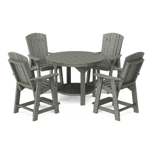 Heritage 5-Piece 48" Pub Counter Set - The Charming Bench Company