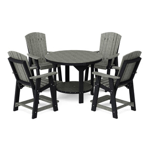 Heritage 5-Piece 48" Pub Counter Set - The Charming Bench Company