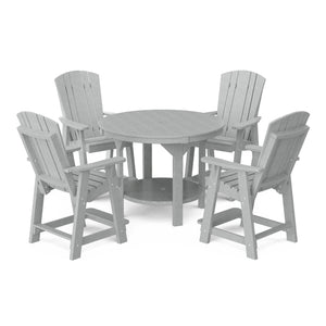 Heritage 5-Piece 48" Pub Counter Set - The Charming Bench Company