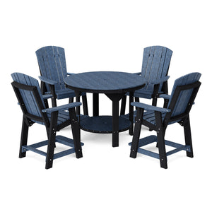 Heritage 5-Piece 48" Pub Counter Set - The Charming Bench Company