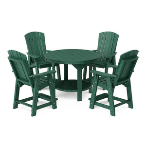 Heritage 5-Piece 48" Pub Counter Set - The Charming Bench Company