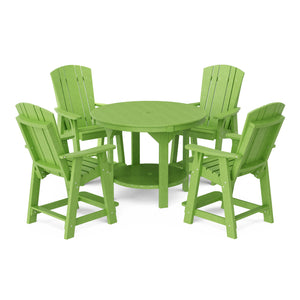 Heritage 5-Piece 48" Pub Counter Set - The Charming Bench Company