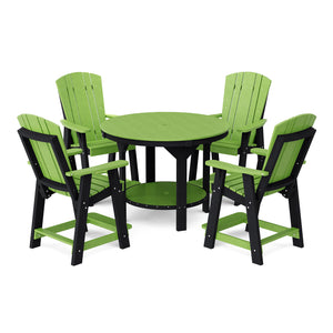 Heritage 5-Piece 48" Pub Counter Set - The Charming Bench Company
