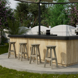 Heritage Bar Stool - The Charming Bench Company