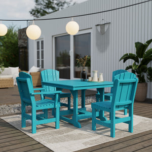 Heritage 5-Piece 44"x44" Dining Set - The Charming Bench Company