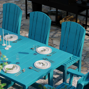 Heritage 9-Piece 44"x94" Dining Set - The Charming Bench Company