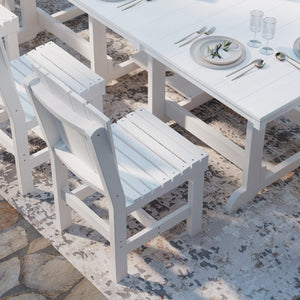 Heritage 9-Piece 44"x94" Dining Set - The Charming Bench Company