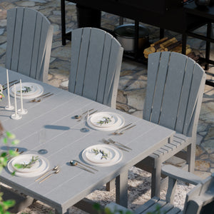 Heritage 9-Piece 44"x94" Dining Set - The Charming Bench Company