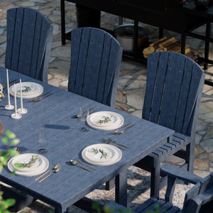 Heritage 9-Piece 44"x94" Dining Set - The Charming Bench Company