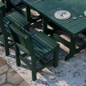 Heritage 9-Piece 44"x94" Dining Set - The Charming Bench Company