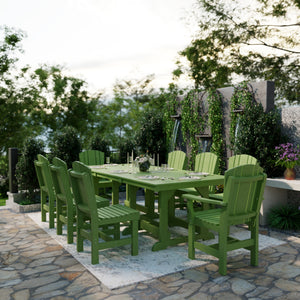 Heritage 9-Piece 44"x94" Dining Set - The Charming Bench Company