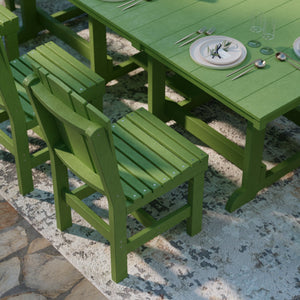 Heritage 9-Piece 44"x94" Dining Set - The Charming Bench Company