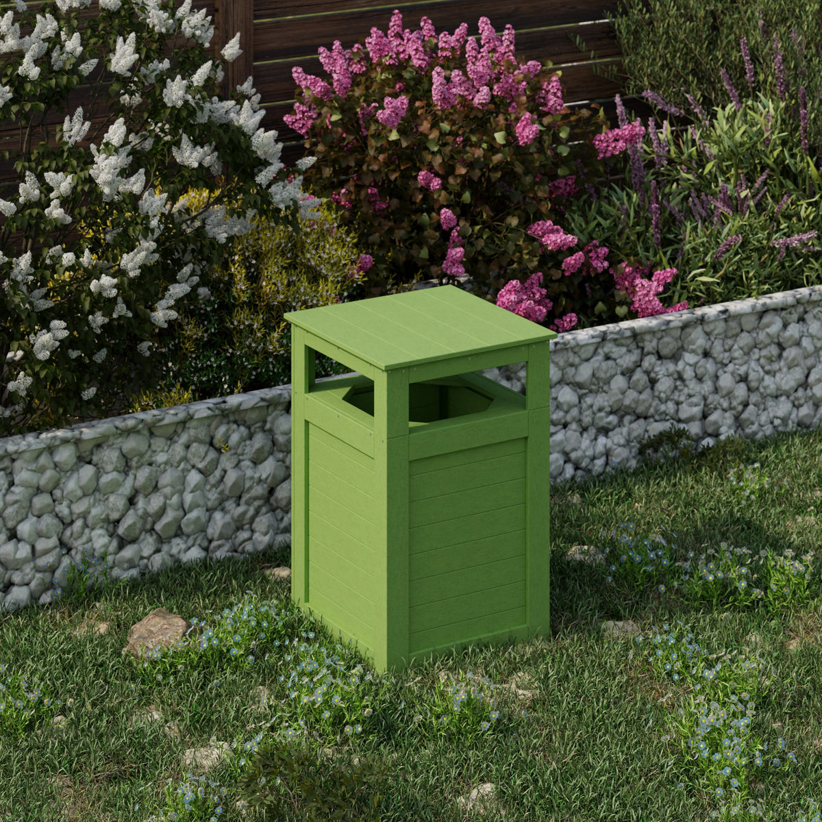 Trash Can - The Charming Bench Company