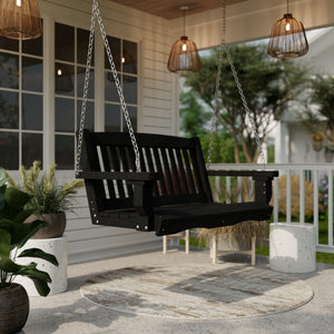 Classic Mission Swing - The Charming Bench Company
