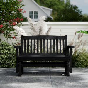 Classic Mission Glider - The Charming Bench Company