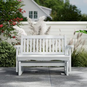 Classic Mission Glider - The Charming Bench Company