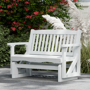Classic Mission Glider - The Charming Bench Company