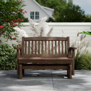 Classic Mission Glider - The Charming Bench Company