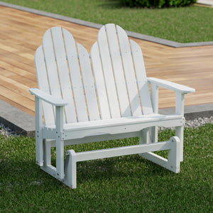 Classic Adirondack Glider - The Charming Bench Company