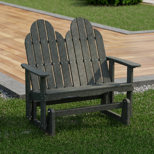 Classic Adirondack Glider - The Charming Bench Company