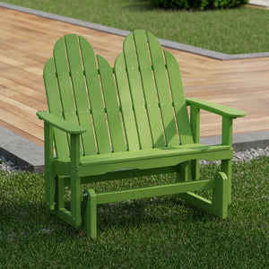 Classic Adirondack Glider - The Charming Bench Company
