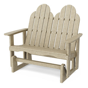 Classic Adirondack Glider - The Charming Bench Company