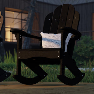 Classic Adirondack Rocker - The Charming Bench Company