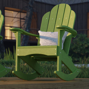 Classic Adirondack Rocker - The Charming Bench Company