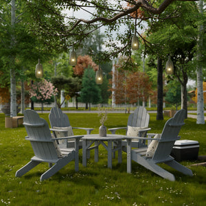 Classic 33" Round Conversation Table - The Charming Bench Company