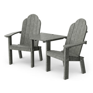 Classic Deck Chair Tete-a-Tete Bench - The Charming Bench Company