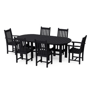 Classic 7-Piece 44"x84" Dining Set - The Charming Bench Company
