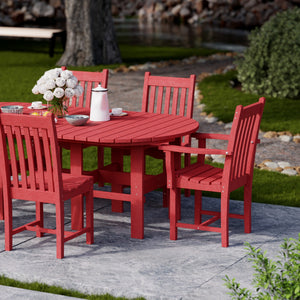 Classic 7-Piece 44"x84" Dining Set - The Charming Bench Company
