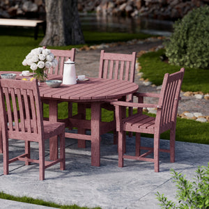 Classic 7-Piece 44"x84" Dining Set - The Charming Bench Company