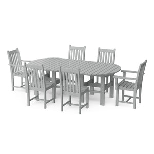 Classic 7-Piece 44"x84" Dining Set - The Charming Bench Company