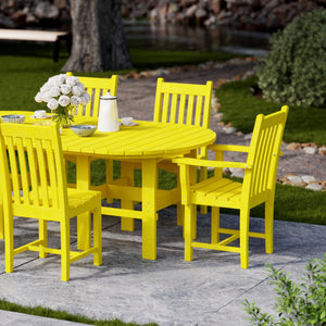Classic 7-Piece 44"x84" Dining Set - The Charming Bench Company