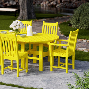 Classic 7-Piece 44"x84" Dining Set - The Charming Bench Company