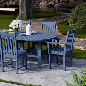 Classic 7-Piece 44"x84" Dining Set - The Charming Bench Company