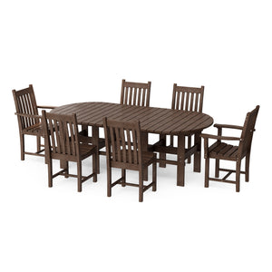 Classic 7-Piece 44"x84" Dining Set - The Charming Bench Company