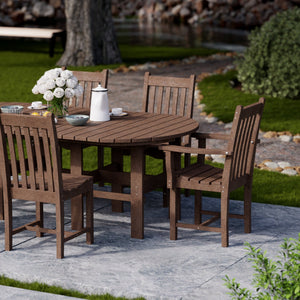 Classic 7-Piece 44"x84" Dining Set - The Charming Bench Company