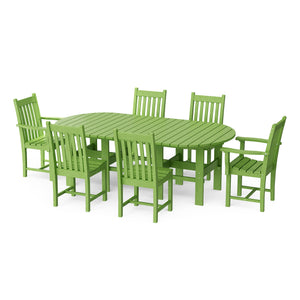 Classic 7-Piece 44"x84" Dining Set - The Charming Bench Company
