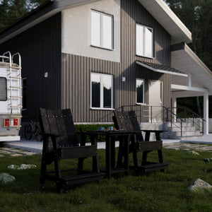 Contemporary High Adirondack Chair - The Charming Bench Company