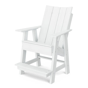Contemporary High Adirondack Chair - The Charming Bench Company