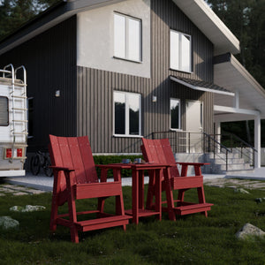 Contemporary High Adirondack Chair - The Charming Bench Company