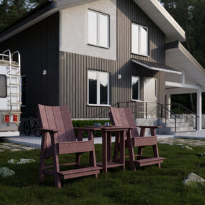 Contemporary High Adirondack Chair - The Charming Bench Company