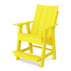 Contemporary High Adirondack Chair - The Charming Bench Company